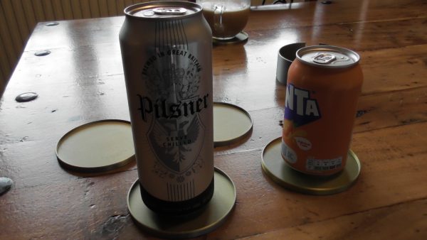 Gold/Silver coaster set