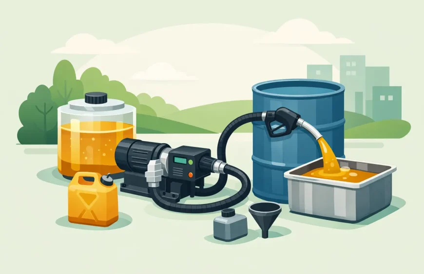 Choosing a Waste Vegetable Oil Transfer Kit