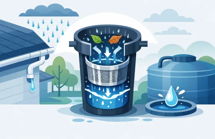 Rainwater Harvesting Filter Basket Guide