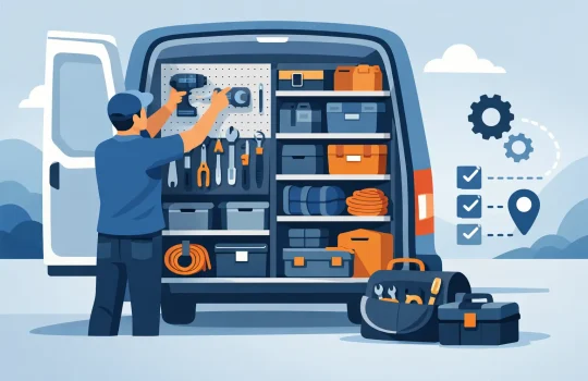How to Organise Van Tools Without Wasting Space