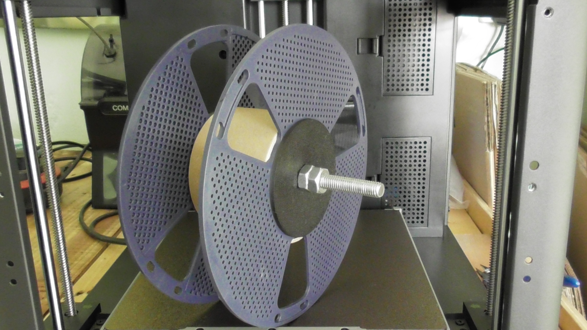 3D Printer filament rewinder
