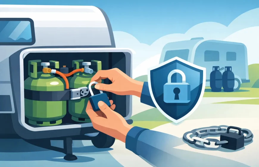 How to Secure Caravan Cylinders Properly