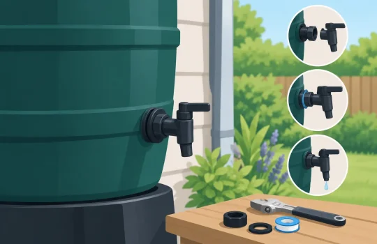 How to Fit a Water Butt Tap Without Leaks